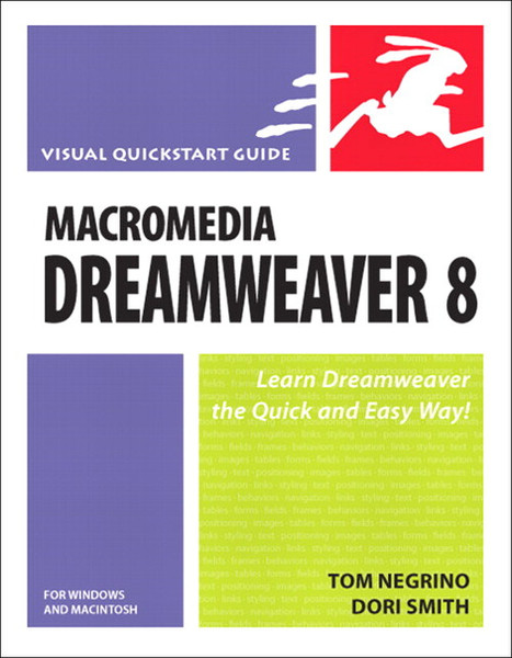Peachpit Macromedia Dreamweaver 8 for Windows and Macintosh: Visual QuickStart Guide 528pages software manual