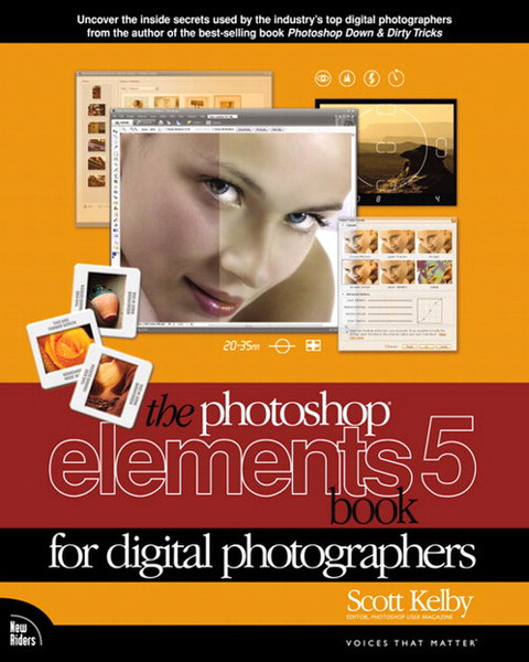 Peachpit Photoshop Elements 5 Book for Digital Photographers 512pages software manual