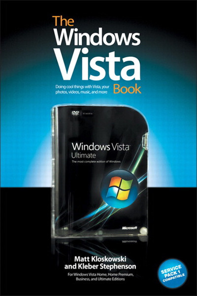 Peachpit Windows Vista Book, The: Doing Cool Things with Vista, Your Photos, Videos, Music, and More 272pages software manual