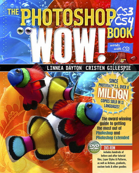 Peachpit Photoshop CS3/CS4 Wow! Book, The, 8th Edition 800pages software manual