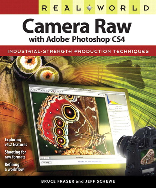 Peachpit Real World Camera Raw with Adobe Photoshop CS4 448pages software manual