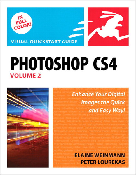 Peachpit Photoshop CS4, Volume 2: Visual QuickStart Guide 384Seiten Software-Handbuch