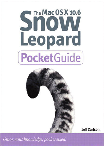 Peachpit Mac OS X 10.6 Snow Leopard Pocket Guide 240страниц руководство пользователя для ПО