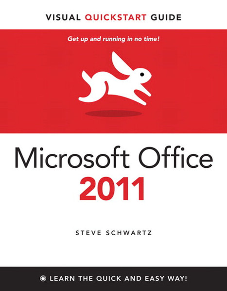 Peachpit Microsoft Office 2011 for Mac: Visual QuickStart 544страниц руководство пользователя для ПО