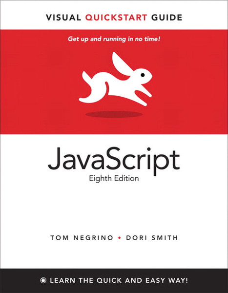 Peachpit JavaScript: Visual QuickStart Guide, 8th Edition 544pages software manual