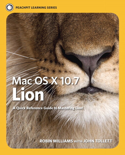 Peachpit Mac OS X Lion: Learning Series 480pages software manual