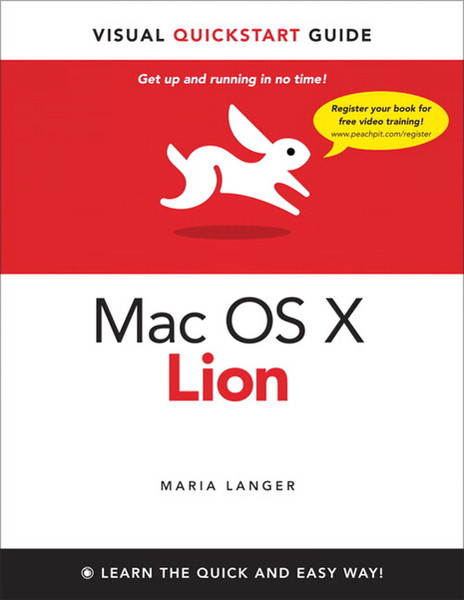 Peachpit Mac OS X Lion: Visual QuickStart Guide 648страниц руководство пользователя для ПО