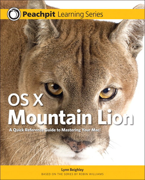 Peachpit OS X Mountain Lion: Learning Series 480pages software manual