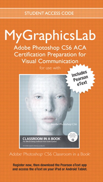 Peachpit MyGraphicsLab Adobe Photoshop CS6 ACA Certification Preparation for Visual Communication Software-Handbuch