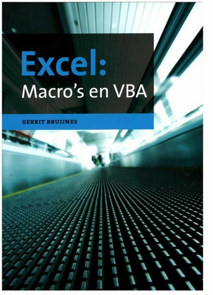 Pearson Education Excel: Macro's en VBA 280страниц руководство пользователя для ПО
