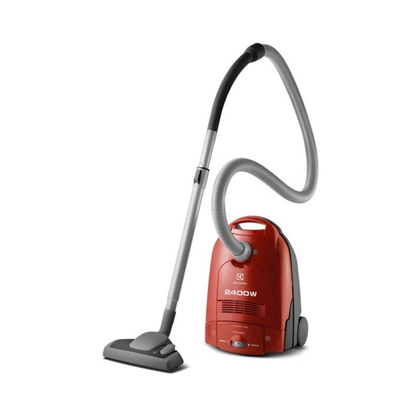 Electrolux ZCE2400DB Zylinder-Vakuum 3.5l 2400W Rot Staubsauger