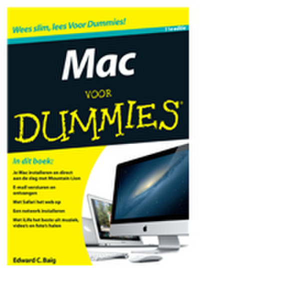 Pearson Education Mac voor Dummies, 11e editie 400pages software manual