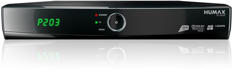 Humax HD-5600S Terrestrisch Full-HD Schwarz TV Set-Top-Box