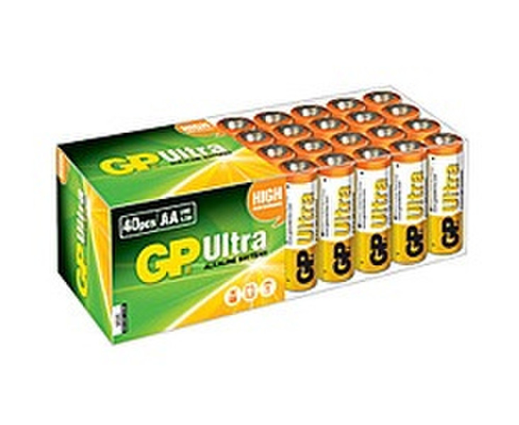 GP Batteries Ultra Alkaline LR6 AA 1.5V Щелочной 1.5В