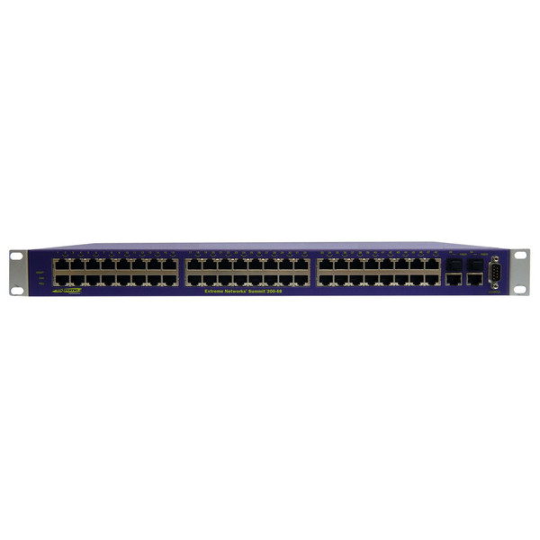 Extreme networks Summit 200-48 Managed L3 Fast Ethernet (10/100) Blue