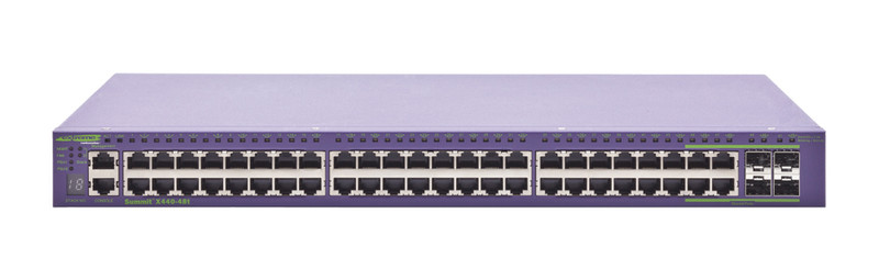 Extreme networks Summit X440-48t Managed L2/L3 Gigabit Ethernet (10/100/1000) 1U Purple