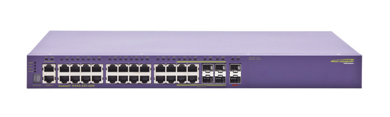 Extreme networks Summit X440-24t-10G Управляемый L2/L3 Gigabit Ethernet (10/100/1000) 1U Пурпурный