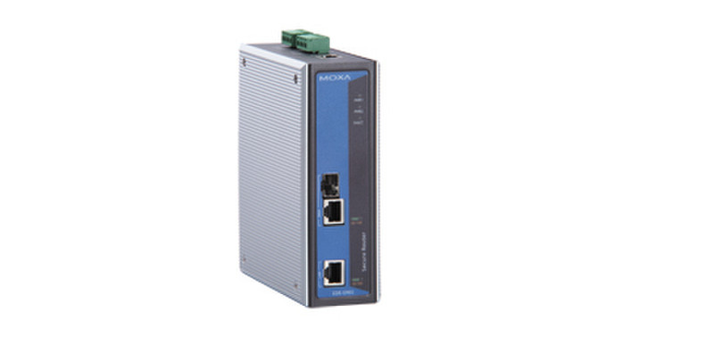 Moxa EDR-G902 Подключение Ethernet Серый проводной маршрутизатор