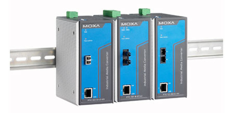 Moxa PTC-101-M-LC-HV network media converter