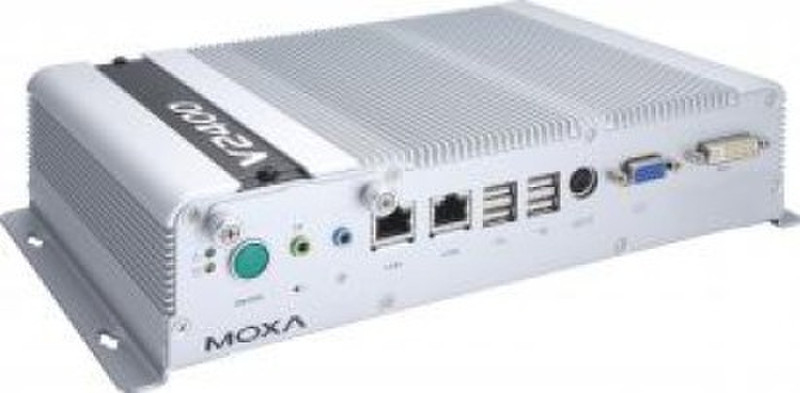 Moxa V2402-XPE 1.6GHz N270 Aluminium,Black PC