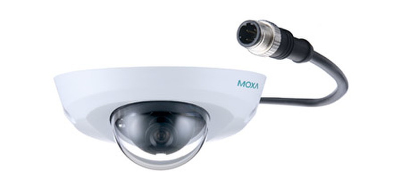 Moxa VPort 15-M12-NTSC IP security camera Indoor & outdoor Dome White