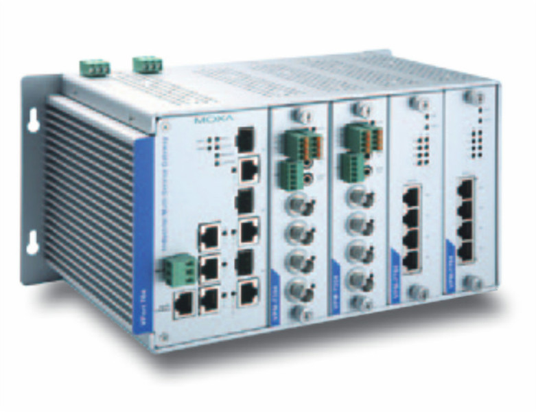 Moxa Vport 704-T 10,100,1000Mbit/s Gateway/Controller