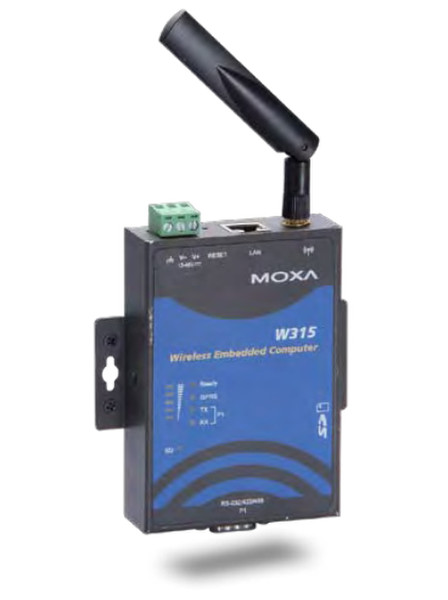 Moxa W315-LX 0.192ГГц Черный, Синий ПК/рабочая станция