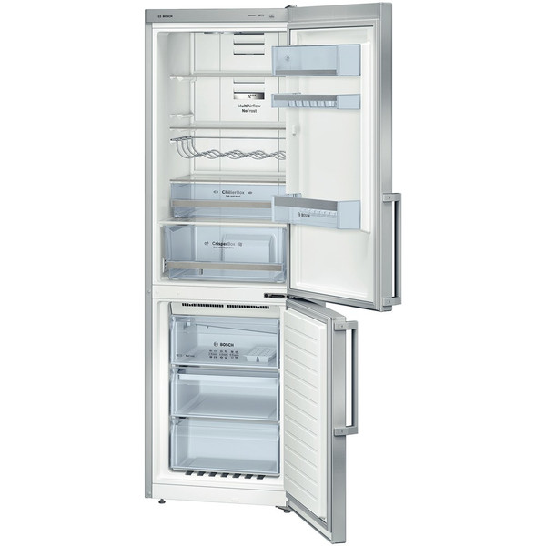 Bosch KGN36XI40 freestanding 234L 86L A+++ Stainless steel fridge-freezer