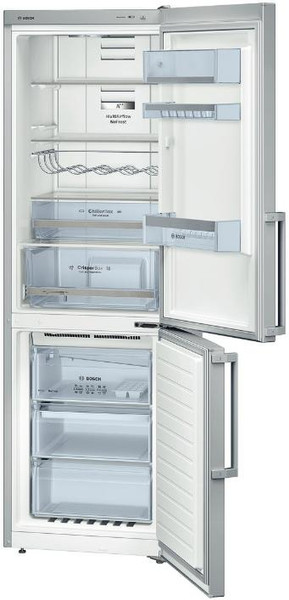 Bosch KGN36XL30 freestanding 234L 86L A++ Stainless steel fridge-freezer