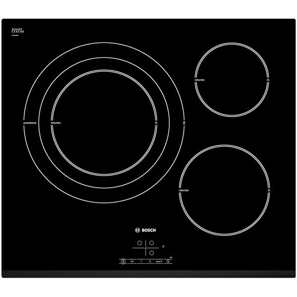 Bosch PID631B17E Встроенный Индукционная Черный плита