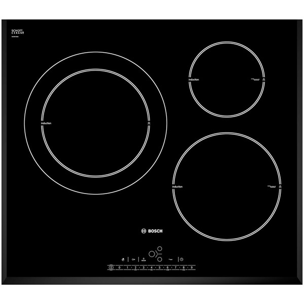 Bosch PIJ651F27E built-in Electric induction Black hob