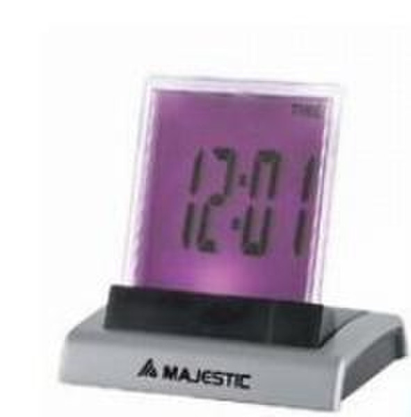New Majestic CL420 Digital table clock Черный, Cеребряный настольные часы