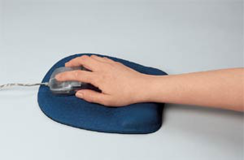 Fellowes Mousepad/Wrist Rest - Blue