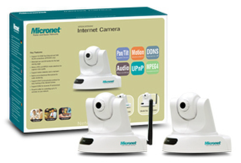 Micronet Wired/Wireless Internet Camera