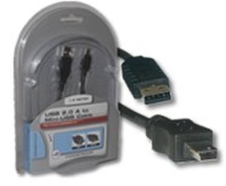 Conceptronic CCAM18U2 1.8м USB A Черный кабель USB