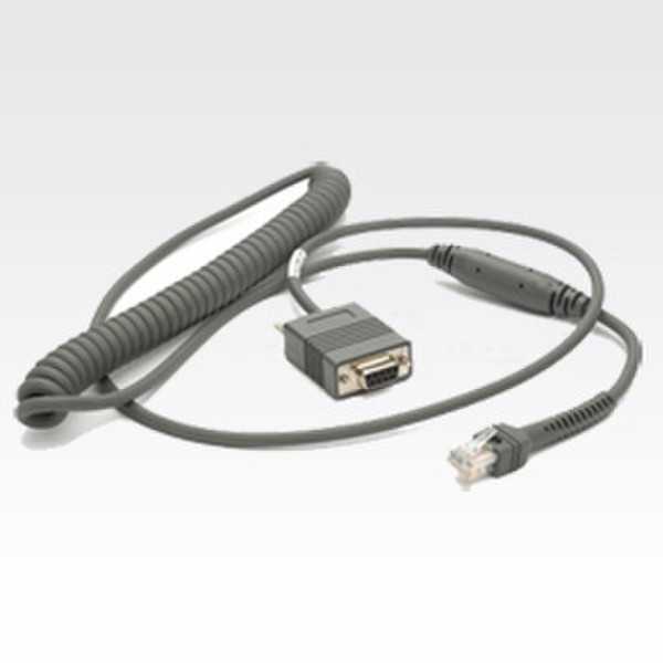 Zebra RS232 Cable 2.7м Серый сигнальный кабель