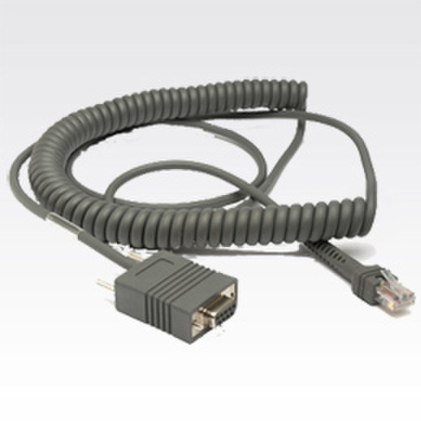 Zebra RS232 Cable 3.6м Серый сигнальный кабель