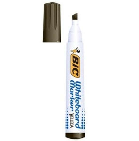 BIC Velleda Whiteboard Marker 1751 Пулевидный наконечник Черный 12шт маркер