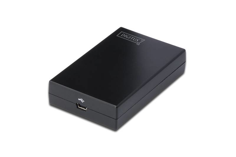 Digitus USB 2.0 - HDMI AV repeater Черный