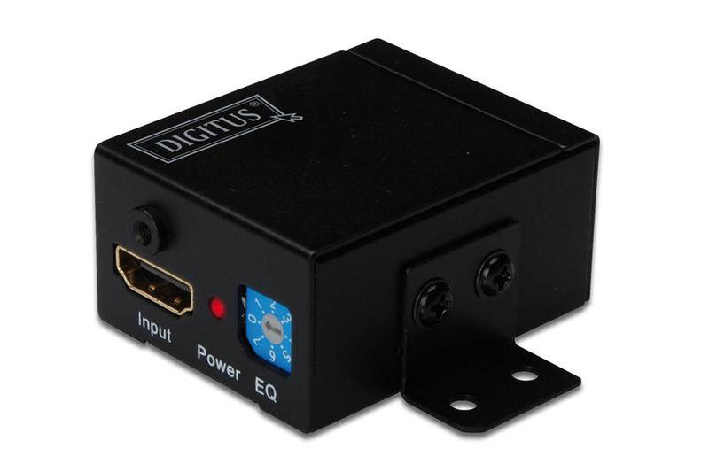 Digitus DS-55901 AV repeater Black AV extender