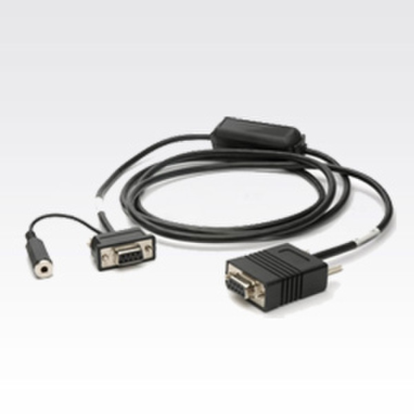 Zebra RS232 Cable 1.8м Черный сигнальный кабель