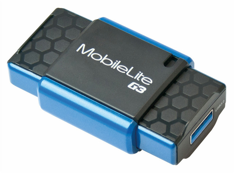 ABUS TV8960 Черный, Синий устройство для чтения карт флэш-памяти