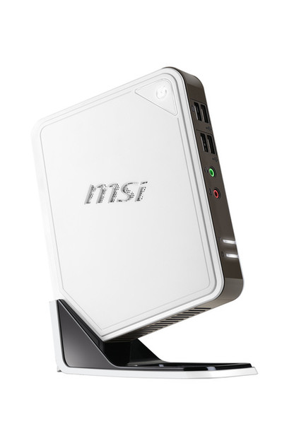 MSI Wind Box DC110 1.1GHz 847 Desktop Weiß Mini-PC
