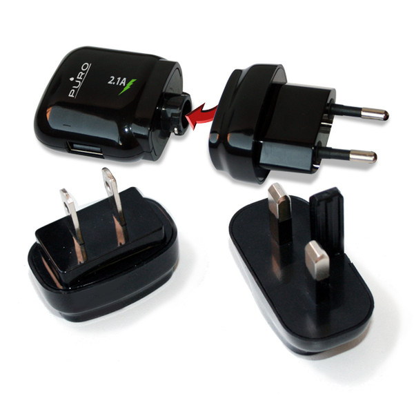 PURO MTCUSBUNIBLK mobile device charger
