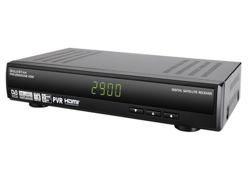 GoldMaster GoldStar PVR-29000 HDMI Кабель Черный приставка для телевизора