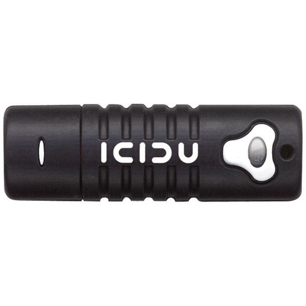 ICIDU Rubber Flash Drive 16GB USB2.0 16GB USB 2.0 Type-A Black USB flash drive