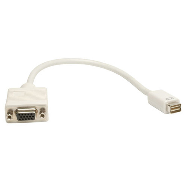 Tripp Lite Mini DVI - VGA, 8" 0.2m mini-DVI VGA Weiß Videokabel-Adapter