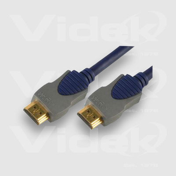 Videk HDMI Plug to HDMI Plug Gold Series Audio/ Video Cable 1m 1m HDMI HDMI HDMI cable