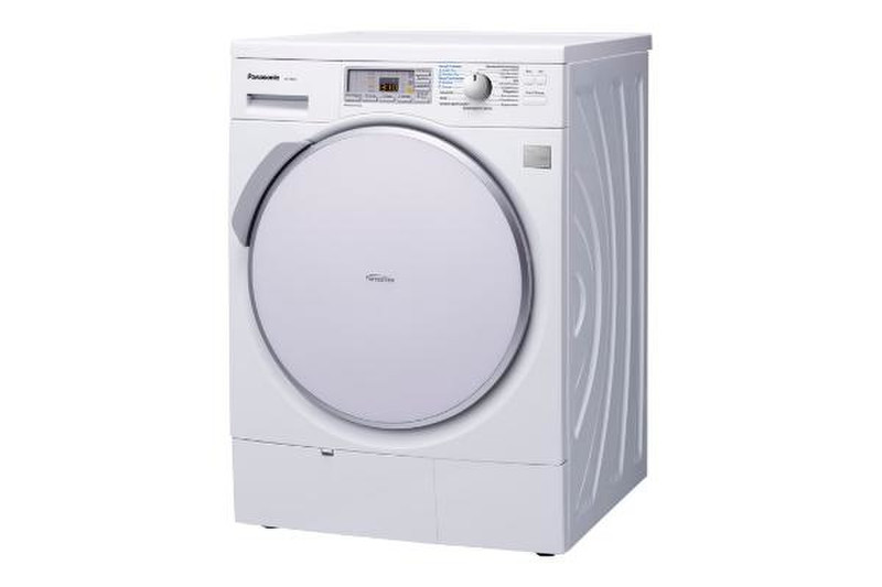 Panasonic NH-P80S1WGN freestanding Front-load 8kg A++ Silver,White tumble dryer