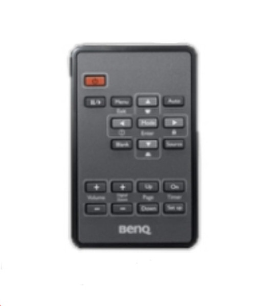 Benq 5J.J0A06.001 push buttons Black remote control